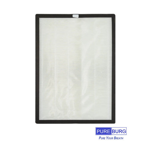 Replacement Filter For COLZER BKJ-33 Air Purifier With H13 True HEPA And Activated Carbon Multi Layer Filtration, white frame