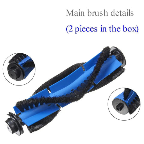RoboVac Replacement Parts Kit For 11S Max 15C Max 30C Max 39C Max G10 G20 G30 G32 Edge Verge Hybrid Vacuum Cleaners, main brush details