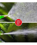 2 Liter Handheld Garden Pump Sprayer With Adjustable Brass Nozzle 68Oz Large Capacity Watering Mister showing spray patterns