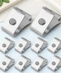 Heavy Duty Stainless Steel Shelf Brackets No Wobble For Cabinets And Glass Shelves, anti-oxidation finish, assorted sizes.