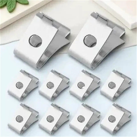 Heavy Duty Stainless Steel Shelf Brackets No Wobble For Cabinets And Glass Shelves, anti-oxidation finish, assorted sizes.