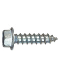 14 By 2 Inch Hex Washer Head Self Tapping Sheet Metal Screws Zinc Unslotted 25 Pack Heavy Duty Hardware Fastener Kit for Building