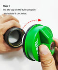 Locking Diesel Fuel Cap With Keys Fits Chevy Silverado Express C3500 K3500 Dodge Ram 3500 installation step