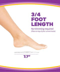 Stylish Step High Heel Relief Insoles For Women With Foot Pain Ultra Soft Gel Arch Support Clear Discreet Design Size 6 To 10 2 Count