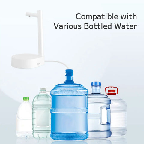 Desktop Water Dispenser For 5 Gallon Bottles Portable Small Electric Water Pump compatible with various bottle sizes