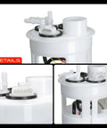 Heavy Duty Electric Fuel Pump Module Assembly Compatible With Dodge Dakota 1991-1995 showing connection points and top details.
