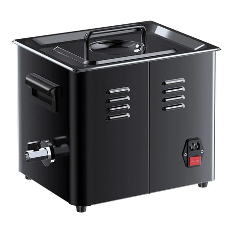 Pro Ultrasonic Cleaner Machine 10L Tub Tank With Digital Heater Timer Knob Control Powerful 40kHz Cleaning For Jewelry Tools Engine Parts Carburetors Spray Nozzles And Small Hardware Items Deep Soak Bath