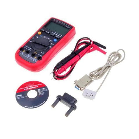 Pro Grade AC DC Auto Ranging Digital Multimeter With True RMS, RS232 PC Data Logging, Capacitance And Frequency Measurement kit