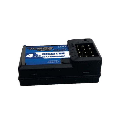 4 Channel Independent Receiver RX41 For Turbo Racing Transmitter VT System, Ultra Compact And Lightweight with connectors