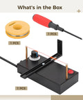 Adjustable 0 To 700 Celsius Mini Ribbon Cutter Machine With 60W Heat Fast Heat Up Electric Craft Tool components included
