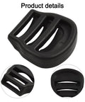 Replacement Lawn Mower Height Adjuster Knobs For Toro Models 20092 20333 20352 20380 4 Pack, close-up of black plastic design