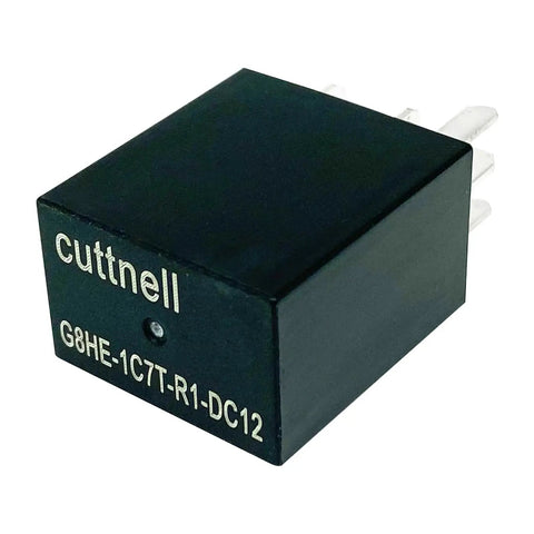Black Six Pack 12V DC Automotive Relays 40A 5 Pin SPDT High Current Relay for Jeep Cooling Fans and HVAC