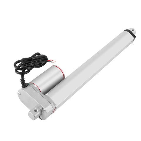 Beast Ready 300Mm Stroke 750N DC 12V Linear Actuator For Home Automation Ultra Quiet Lift Motor With Low Power Draw Built Tough For DIY Projects, aluminum body