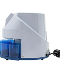 Side view of Eight Slot Coin Sorter and Counter for US Coins, Automatic Money Counter With Eight Tray Bins, High Speed Portable Coin Sorter.