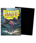 Top Shelf Matte Card Sleeves 100 Pack Standard Size Kickin Tough Protection For Trading Card Games smooth shuffle, matte black sleeves.