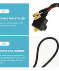 Easy Install Motorcycle Brake Light Switch Wire Replacement Kit 2 Pack for Ebikes and Motorcycles, close-up view of components.