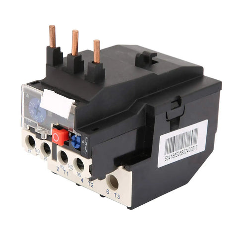NR2-36 Electric Thermal Overload Relay for Motors 23 to 32A, side view showing copper connections and casing, 690V insulation, industrial use.