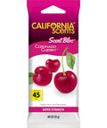 Power Bloc Car Air Freshener Coronado Cherry Scent With Biodegradable Fiber Pad And Up To 45 Day Longevity Eco Friendly Design For A Fresh Ride Made In The USA, 25g pack