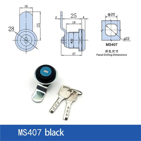Mailbox Cabinet Door Lock Single Point Security For Metal Enclosures Built Tough Rustproof Diecast Alloy And Steel
