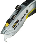 Pro Twin Blade Retractable Utility Knife With Interlock Safety Lock 2 In 1 Cutting Tool for Precise Cardboard Box Opening and Detail Work