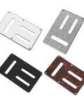 Four Pro Grade Electric Guitar Backplate Replacement Accessory PVC Material With Dustproof Design for pickups and wiring protection