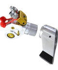 Heavy Duty Hydraulic Torque Wrench With Square Drive And Slick Swivel Hose Shop Ready Bolt Tightening Tool with aluminum components.