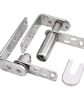 stainless steel double swing door hinge for cafe bar saloon