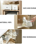 Self Adhesive Drawer Slides 10.39 Inch Guide Rails Peel And Stick Hardware smooth glide drawer organizer with cups and pitcher.