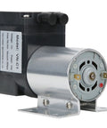 Dc 12 Or 24 Volt Mini Vacuum Pump With Integrated Mount, 10 Watt Portable Electric Diaphragm Air Compressor shows direct drive motor and diaphragm.