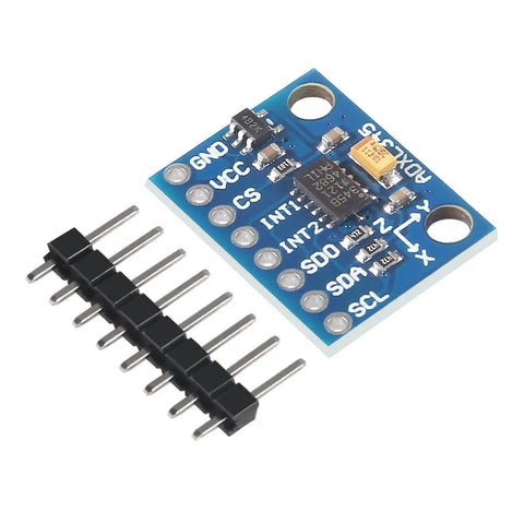GY 291 3 Axis Accelerometer Module With I2C And SPI For Arduino ADXL345 Digital Tilt Sensor 13 Bit Resolution Up To 16G