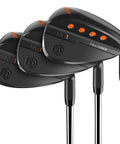 52 Degree 56 Degree 60 Degree Wedge Set For Men And Women Right Hand CNC Milled Face For More Spin And Control Three Piece Golf Wedges