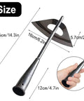 All Steel Hollow Garden Hoe With Long Handle, size dimensions showing blade, handle, and ergonomic grip for easy weeding.