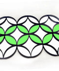 Round Pattern Cement Paving Tile Mold For Garden Paths And Patios, DIY Concrete Stone Mold, front view