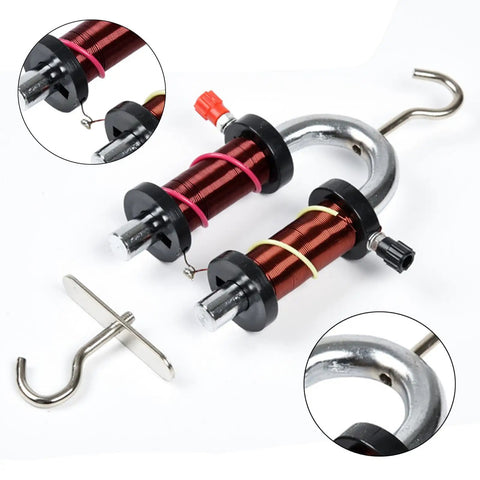 Electromagnet Learning Kit For Middle School Students, Principle Demonstration Apparatus with durable metal coils and hooks