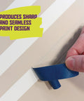 Applying Blue Painters Tape 2 Inch Wide Pack Of 24 Residue Free UV Resistant Masking Tape For Sharp Clean Lines On Walls