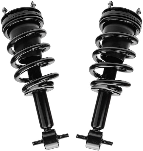 Front Suspension Kit 14 Piece For 2007 2013 Chevy Silverado 1500 And GMC Sierra 1500 Includes 2 Front Struts With Coil Spring