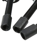 Heavy Duty 3pc Rear Axle Bearing Puller Kit Solid Steel Extractor Installer 3 Sizes For Auto Main Bearing Tubes Fits Many Rides Save Time Fixing Your Ride At Shop No Stress Keeps Things Organized For Any Job Today. black steel threaded puller heads, 3 sizes