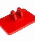 Red metal component for 8 Ton Air Hydraulic Long Ram Jack For Engine Hoists And Shop Cranes Heavy Duty Piston Ram With Air Pump