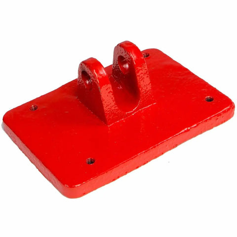 Red metal component for 8 Ton Air Hydraulic Long Ram Jack For Engine Hoists And Shop Cranes Heavy Duty Piston Ram With Air Pump