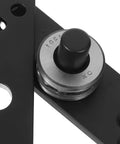 Heavy Duty Concealed Door Hinge Set 360 Degree Stainless Steel Pivot Hinges Invisible Mount For Modern Interiors 2 Pack Smooth Quiet Operation Rust Resistant Easy Install, close-up