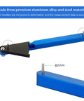 All-In-One Bike Chain Wear Gauge And Checker Tool, Aluminum Alloy Chain Stretch Tester close-up showing steel needles