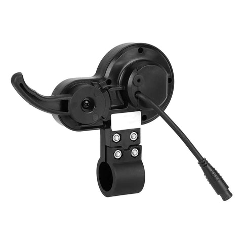 Back view of the TF100 LCD Ebike Thumb Throttle Controller 6 Pin 5 Pin 2 In 1 With Waterproof Display And Speedometer For 36 48V Electric Scooters