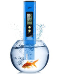Pocket Size PH Meter With 0.01 Accuracy 0 To 14 PH Range Digital PH Tester For Water Hydroponics in a fishbowl