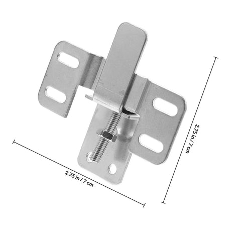 Heavy-Duty Adjustable Picture Hangers Set With Silver Frame Hooks For Wall And Drywall Frames, 6-Pcs Multi-Hook Hardware Kit For Securely Hanging Large Photos And Gallery Wall Art. silver steel hanger, 2.75 in