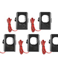 Heavy Duty Split Core Current Transformer With No Sweat Snap On AC Clamp Sensor For EV Chargers Power Grid And 5G Sites Delivering 0.5 Class Accuracy From 1000A To 5000A Ratios, five sizes.