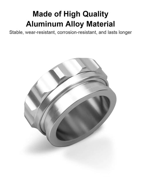 2 Inch Aluminum Alloy Weld On Fuel Cap For Filler Neck 50.8mm Silver Beef Up Your Tank Seal With A Durable Bolt On Cap For Coolant Or Oil Tank Replaces Leaky Cap Provides Tight Fit And Easy Installation