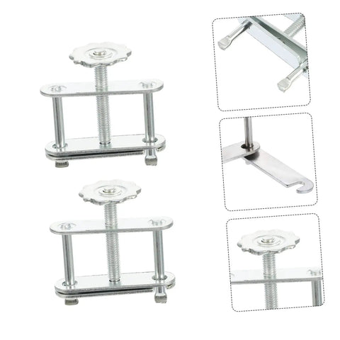 10 Pack Adjustable Swivel Flow Control Tubing Clamps With Spiral Screw Handle Flatjaw Pinch Clips Leak Proof Design