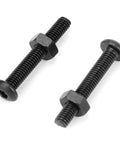 300 Piece High Strength M3 Black Button Head Hex Socket Screws And Nuts Kit For Industrial Use Heavy Duty 10.9 Grade Fasteners For Home Appliance Repair And Machinery Projects, black M3 screws with nuts