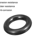 Universal 60mm Exhaust Rubber Hanger Bushings Kit With Soft Muffler Insulator Mount Bracket And Tail Pipe Support For Most Cars To Fix Rattles And Reduce Noise Today, black rubber ring