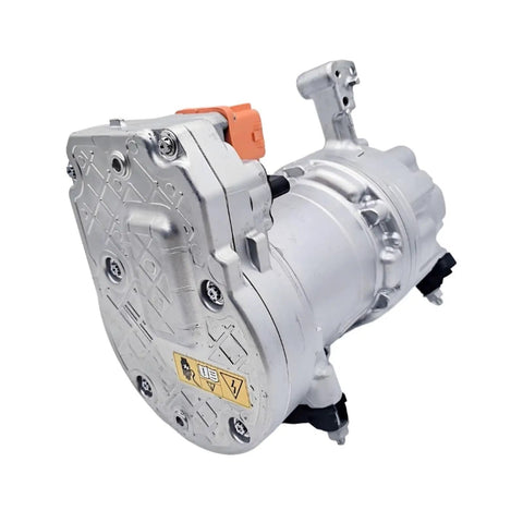 Heavy Duty Electric Ac Compressor For Tesla Model 3 Y Climate Control Oem Design 1501256-00-L Ev Auto Air Conditioning Unit side view